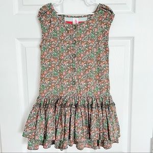 Matilda Jane | Sleeveless Peplum Ruffle Dress